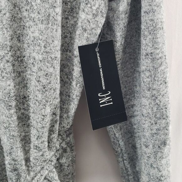 Inc International Concepts Metallic Side-Ruched Sweater Size Small (AL) - Picture 3 of 9